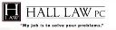 Hall Law PC, Personal Injury, Criminal Defense logo